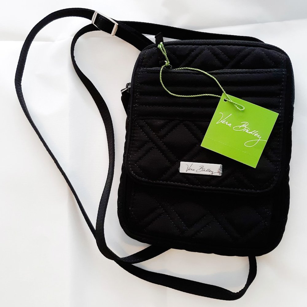 Vera Bradley Mini Hipster Classic Black